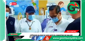 ¡Médicos alzan su voz ante el ministro de salud!