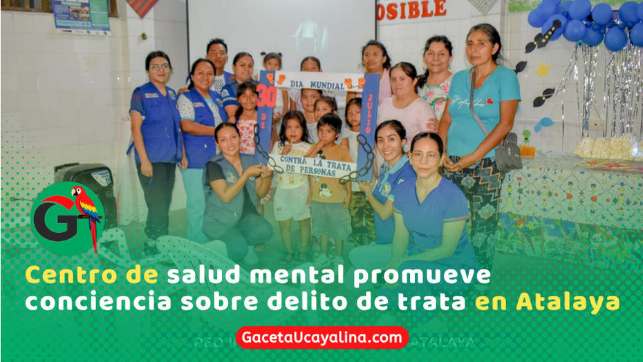 Atalaya impulsa jornada preventiva contra trata de personas en usuarios