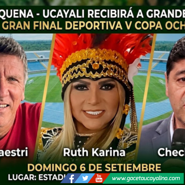 “CHECHO” IBARRA, Flavio Maestri y Ruth Karina juntos en la gran final de la V Copa Ocho Sur