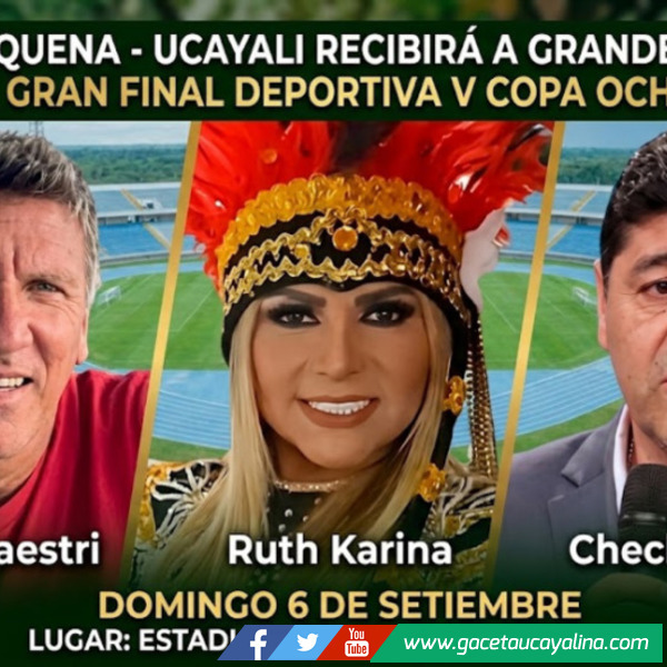 “CHECHO” IBARRA, Flavio Maestri y Ruth Karina juntos en la gran final de la V Copa Ocho Sur