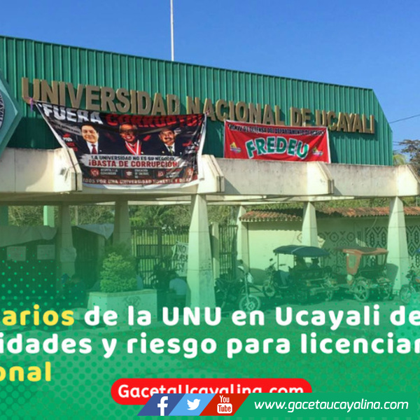 Estudiantes de la UNU cumplen 71 días y exigen renuncias