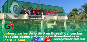 Estudiantes de la UNU cumplen 71 días y exigen renuncias