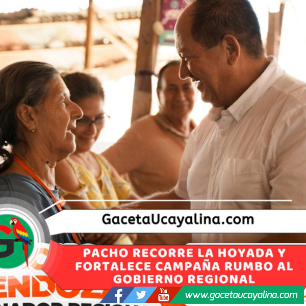 Pacho Mendoza escucha necesidades de comerciantes y vecinos de La Hoyada