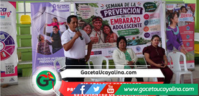Atalaya inicia Semana de Prevención del Embarazo Adolescente 2026
