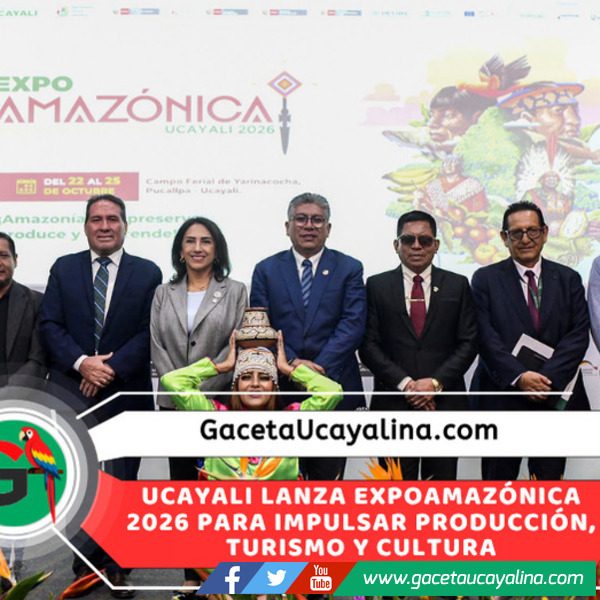 ExpoAmazónica Ucayali 2026 presenta en Lima su gran oferta amazónica