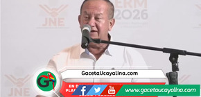 Pacho Mendoza propone en Debate Electoral unidad, obras y desarrollo productivo para Ucayali