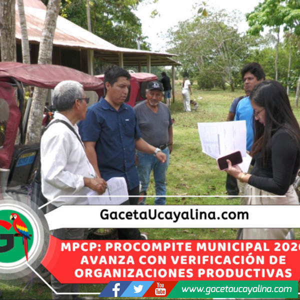 La Municipalidad Provincial de Coronel Portillo verifica en campo planes de negocio del Procompite.
