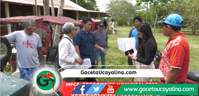 La Municipalidad Provincial de Coronel Portillo verifica en campo planes de negocio del Procompite.