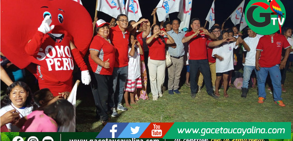 Lenín Escudero cierra campaña electoral junto a simpatizantes en Oventeni