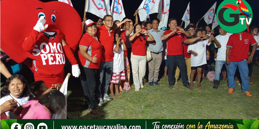 Lenín Escudero cierra campaña electoral junto a simpatizantes en Oventeni