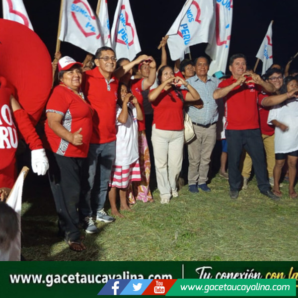 Lenín Escudero cierra campaña electoral junto a simpatizantes en Oventeni
