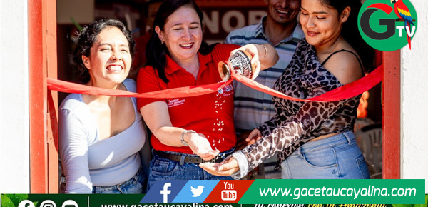 MPCP entrega renovado local comunal que beneficia a Alto Manantay