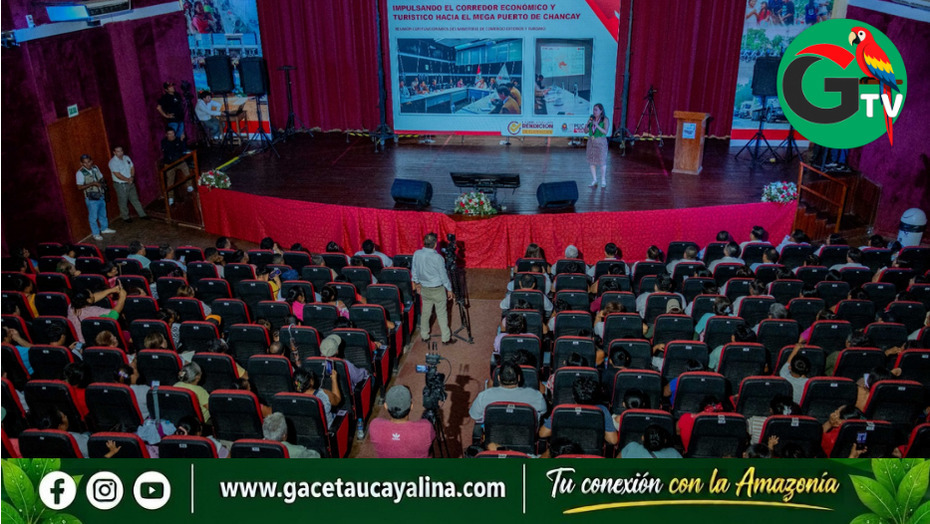 Janet Castagne presentó balance de cuatro años en Coronel Portillo