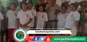Lenín Escudero juramenta Comité de Apoyo en comunidad Tzinquiato