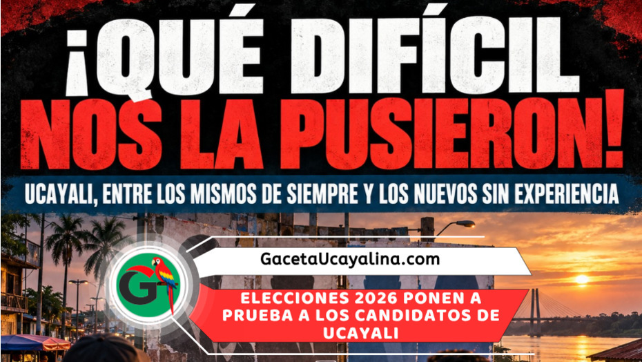¡Qué difícil nos la pusieron! Ucayali, entre los mismos de siempre y los nuevos sin experiencia